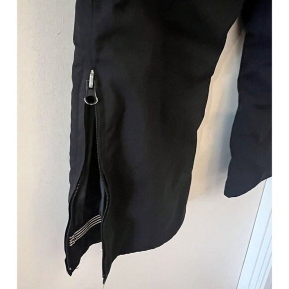 Wom 12S FERA Ski Snowboarding Sledding Pants Black Lined Pockets Adjustable Legs - Picture 4 of 7
